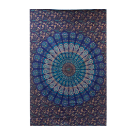 Tagesdecke aus Baumwolle/Wandbehang - Klassisches Mandala