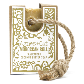 6x Seife am Seil - Marokkanische Rolle