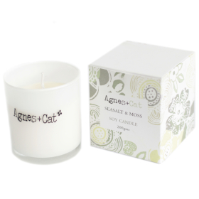 Votivkerze in Geschenkbox- Seasalt and Moss