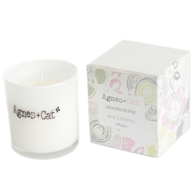 Votivkerze in Geschenkbox- Moonstone