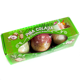 3x 3er-Packung Piña Colada-Badebomben