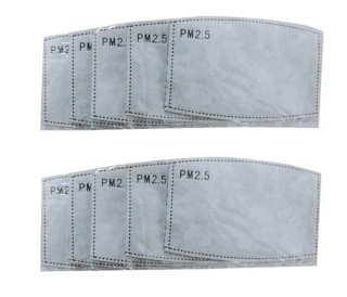 12x PM2.5 Filtereinsatz für die Schutzmaske(Erwachsene)