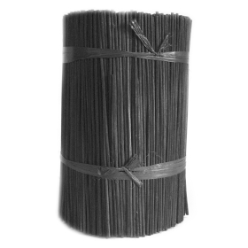 Schwarze Diffusionsstäbchen -25cm x 3mm - 500gms