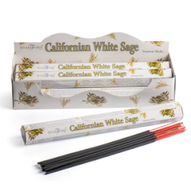 6x Box of 6 Californian White Sage Premium Weihrauch