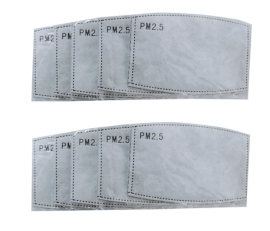 12x PM2.5 Filtereinsatz für die Schutzmaske (Kinder)