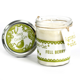 Marmeladenglas Kerze - Fell Berry