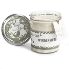 6x Marmeladenglas Kerze- Windermere