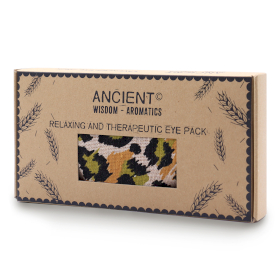 Augenkissen in der Geschenkbox - Leopard