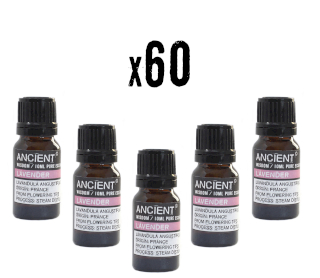 60x 10ml ätherisches Lavendelöl Spezial