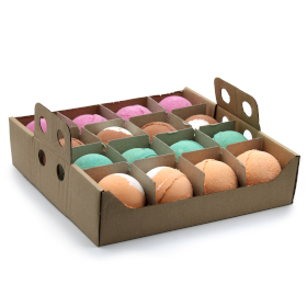 16x Jumbobadekugeln 200g Weihnachtsmix 1