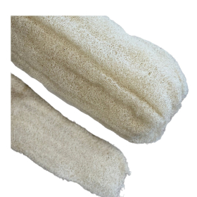 10x Ganze Egyptische Luxusluffa - komprimiert - 35-50cm