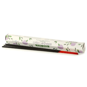 6x Plant Based Incense Sticks - Üppiger Lavendel