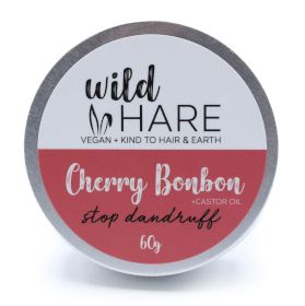 4x Wild Hare Festes Shampoo 60g - Kirsch-Bonbon