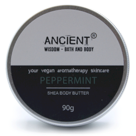 Aromatherapy Shea-Körperbutter 90g - Peppermint