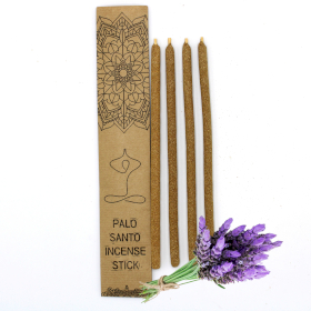 3x Palo Santo Räucherstäbchen groß - Lavendel