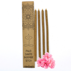 3x Palo Santo Räucherstäbchen groß - Frische Blumen