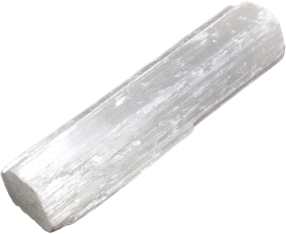 10x Selenitstab Rohkristall - Naturstein 10 cm