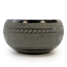 1x Aluminium Extra Loud - Singing Bowl - One Buddha