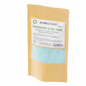 5x Pfefferminze & Teebaum Badepulver 200g