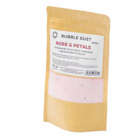 5x Rose & Blütenblätter Badepulver 200g