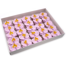 25x DIY Seifenblumen - Orchidee - Lila