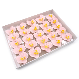 25x DIY Seifenblumen - Orchidee - Rosa