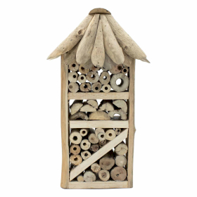 Treibholz Bienen- & Insekten-Hochhausbox