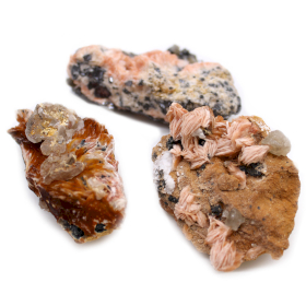 Mineralproben - Baryt Cerussit  (ca. 10-32 Stück)