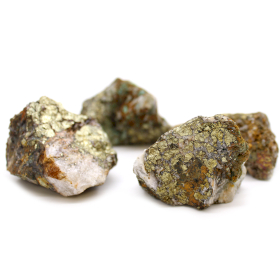Mineralproben - Chalkopyrit (ca. 35-66 Stück)