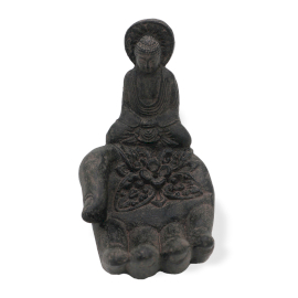 Buddha & Hand Räuchergefäß (schwarz)
