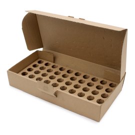 10x Papierbox mit Sortierer für 50 Stück  10 ml Ätherische Öle