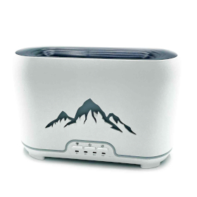 Himalaya Aroma Diffuser - USB-C - Fernbedienung - Flammeneffekt