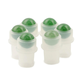 10x Edelstein-Rollerspitze für 5-ml-Flasche - Aventurin