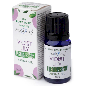 6x Pflanzliche Aromaöle  -Violette Lilly