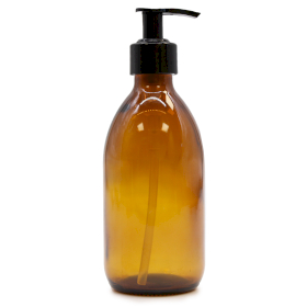 48x 250ml Bernsteinflasche mit Pumpe