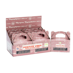6x Box mit 24 fließenden Rauchkegeln Satya -Positive Schwingungen
