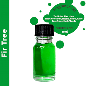 10x 10ml - Fir Tree - Duftöl (ohne Etikett)