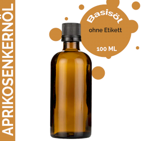 10x Aprikosenkernöl - 100ml - ohne Etikett