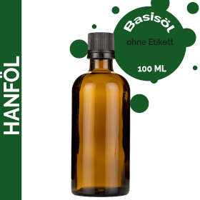 10x Hanföl  - 100ml - ohne Etikett