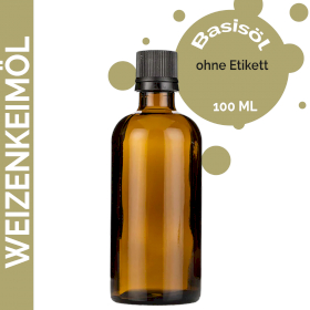 10x Weizenkeimöl  - 100ml - ohne Etikett