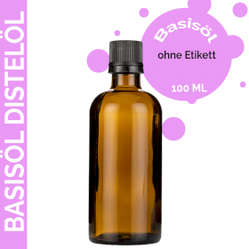 10x Distelöl  100ml - ohne Etikett