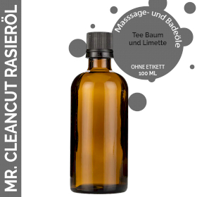 10x Mr Cleancut Rasieröl - 100ml - ohne Etikett