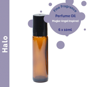 6x Halo Parfümöl mit feinem Duft 10ml- Ohne Etikett