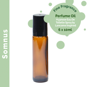 6x Somnus Parfümöl mit feinem Duft 10ml- Ohne Etikett
