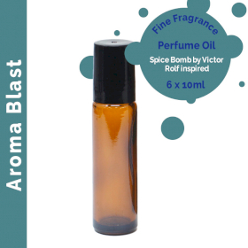 6x Aroma Blast Parfümöl mit feinem Duft 10ml- Ohne Etikett