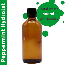 10x Pfefferminzhydrolat 100ml - ohne Etikett