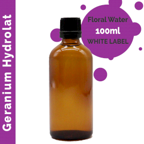 10x Geraniehydrolat 100ml - ohne Etikett