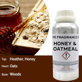 Honig und Haferflocken- Reines Duftöl - 500ml