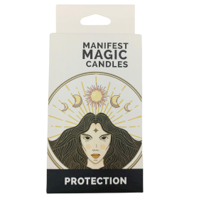 3x Manifest – Magische Kerzen (12er-Packung) - Elfenbein