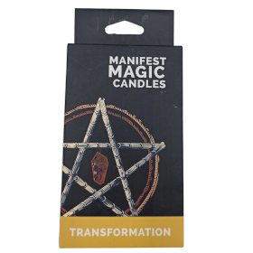 3x Manifest – Magische Kerzen (12er-Packung) - Schwarz